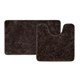 IDDIS Набор ковриков для ванной комнаты, 50х80 + 50х50, микрофибра, темно--коричневый, , BSET08Mi13 BSET08Mi13