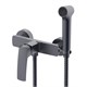 AZARIO Гигиенический душ Conda со смесителем, керамический картридж, шланг 150 см, графит (AZ-K2511GR) AZ-K2511GR