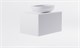ASTRA-FORM Тумба подвесная М-40 80см 1ящ цв белый мат./волна, раковина Атрия бел гл., столешница Solid бел гл. 4631177713590
