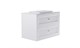 ASTRA-FORM Тумба подвесная Классик  90 с 2ящ белый мат. с раковиной Ретро бел гл. и столешницей Solid бел гл. 4631177714399