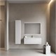 SANCOS Тумба подвесная Snob R 1.0 1195х445х406, c одним ящиком оснащенным доводчиками, Bianco , арт.SNR1.0120W SNR1.0120W