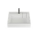 CERAMICA NOVA Раковина над стиральной машиной Quattro 600x600x123 мм, с кронштейнами, белый, арт. CN0101 CN0101