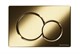 CERAMICA NOVA Кнопка смыва Balance, клавиши Sphere, цвет брашированное золото, арт. CN12-003BG CN12-003BG