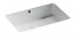 CERAMICA NOVA Раковина встраиваемая снизу Era, c отверстием слива - перелива 460x320x155 мм, белый, арт.CN15003 CN15003