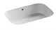 CERAMICA NOVA Раковина встраиваемая снизу Era, c отверстием слива - перелива, 570x395x195 мм, белый, арт.CN15006 CN15006