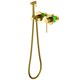 TIMO Смеситель встроенный с гигиеническим душем с защитой от ожогов Saona золото шлифованное (2339/20SM) 2339/20SM