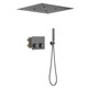 TIMO Душевая система встроенная с термостатом Petruma черное золото (SX-5209/18SM) SX-5209/18SM