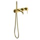 TIMO Смеситель встроенный для ванны с душем Saona золото шлифованное (2314/20YSM) 2314/20YSM