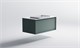 ASTRA-FORM Тумба подвесная Фрейм  100 с 1ящ NCS S 3005-b80g мат. с раковиной Антарес бел гл. и столешницей Solid бел гл. 4631177713927