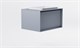 ASTRA-FORM Тумба подвесная Фрейм 80см 1ящ NCS S 3005-R80B мат., раковина Антарес бел гл, столешница Solid в цвете 4631177715259