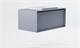 ASTRA-FORM Тумба подвесная Фрейм 100см 1ящ NCS S 3005-R80B мат., раковина Антарес бел гл, столешница Solid в цвете 4631177715372