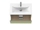 CERSANIT Тумба под раковину подвесная MODUO 80 для COMO 80 шалфей A69345