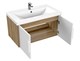 CERSANIT Тумба под раковину подвесная COMO 80 для COMO 80 белая A69339