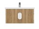 CERSANIT Тумба под раковину подвесная COMO 80 для COMO 80 орех A69343