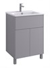 AQUATON Тумба под раковину Форест Про 60 туманный серый 1A297001FR4D0 1A297001FR4D0