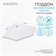 AQUATON Душевой поддон из литьевого мрамора Калифорния М 100х100 пятиугольный белый 1A739836CA010 1A739836CA010