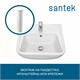SANTEK Раковина Лонги 60 отверстие под смеситель 1WH501756 1WH501756