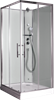 TIMO Premium ILMA 101 душевая кабина с крышей, хамам и стульчиком 100*100*222 ILMA101-roof-101-T-STILMA-T-CH/C