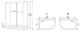 TIMO Lux T-7702 L душевая кабина 120*85*225, турецкая баня хамам T-7702L-T-STUN