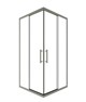 TIMO Душевой угол TKSS-100/13C-8, раздвиж 1000*1000*2000, проф никель, стекло проз 8 мм T37