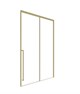 TIMO Душевая дверь TDSS-150/17C-8L, раздвиж 1500*2000, проф мат золото, стекло проз 8 мм T55L