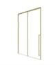 TIMO Душевая дверь TDSS-150/17C-8R, раздвиж 1500*2000, проф мат золото, стекло проз 8 мм T55R