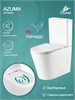AZUMA Otono Унитаз-компакт напольный с бачком Azuma Otono Tornado, с быстросъемным сиденьем микролифт AZU-2149A-UR1