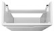 AZARIO Комплект Тумба KANTRI 45 450х250х775 подвесная, с раковиной Фостер 45, правая, белый глянец (CS00097245) CS00097245