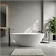 ABBER Акриловая ванна AB9249-1.6 белая AB9249-1.6