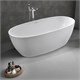 ABBER Акриловая ванна AB9265-1.7 белая AB9265-1.7