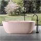ABBER Ванна из искусственного камня Frankfurt AM9941MP розовая матовая AM9941MP