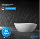 ABBER Акриловая ванна AB9374-1.8 белая AB9374-1.8