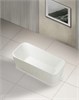 ABBER Ванна из искусственного камня Stein AS9663 белая матовая AS9663