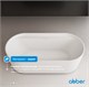 ABBER Акриловая ванна AB9444MW белая матовая AB9444MW