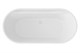 ABBER Акриловая ванна AB9444MW белая матовая AB9444MW