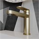 AQUAme AQM6910BG Novara Смеситель для раковины, цвет золото шлифованное AQM6910BG