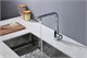 AQUAme AQM9902CR  Cucina  Смеситель для кухни с выдвижным L-образным изливом, хром AQM9902CR