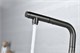AQUAme AQM9902GM  Cucina  Смеситель для кухни с выдвижным L-образным изливом, металл AQM9902GM