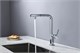 AQUAme AQM9903CR  Cucina Смеситель для кухни  с выдвижным L-образным изливом, с подключением к фильтру с питьевой водой, хром AQM9903CR