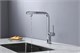 AQUAme AQM9903CR  Cucina Смеситель для кухни  с выдвижным L-образным изливом, с подключением к фильтру с питьевой водой, хром AQM9903CR