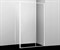 WASSERKRAFT Rhin 44S22 Душевой уголок прямоугольный, размер 100х90 см, стекло прозрачное 6 мм, профиль белый - фото 34878