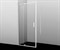 WASSERKRAFT Neime 19P03 Душевой уголок квадратный, размер 90х90 см, стекло прозрачное 6 мм, профиль белый - фото 34902