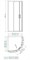 WASSERKRAFT Lippe 45S01 Душевой уголок сектор, размер 90х90 см, стекло прозрачное 6 мм - фото 34919
