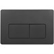 VECONI Кнопка смыва FLUSH V5, FLV5-B, 240х162х9, пластик, черный матовый FLV5-B