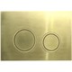 VECONI Кнопка смыва FLUSH V11, FLV11-G, 240х162х7, пластик, золото брашинг
кайма - золото брашинг FLV11-G