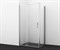 WASSERKRAFT Berkel 48P16 Душевой уголок прямоугольный, размер 110х100 см, стекло прозрачное 6 мм - фото 34989