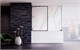 VECONI Шторка на ванну Palau PL-85B, 500x1500, черный, стекло прозрачное PL85B-50-01-C8