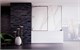 VECONI Шторка на ванну Palau PL-85GR, 600x1500, брашированный графит, стекло прозрачное PL85GR-60-01-C8