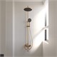 VECONI Душевая стойка TURI, золото брашинг TU-100-G-C4