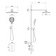 VECONI Встраиваемая душевая система AVELLA, Хром глянец AV-410-C-C4